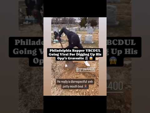 THIS RAPPER DUG UP HIS DEAD OPPS😱 #rap #nbayoungboy #opps #viral #grave #rip #disrespectful #fyp