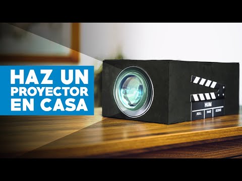 Cómo hacer un proyector en casa