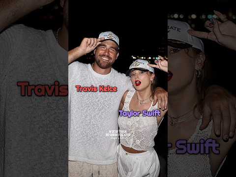 Taylor Swift and Travis Kelce ❤️‍🔥 | #taylorswift #shorts