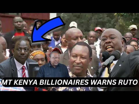 ENOUGH IS ENOUG RUTO MUST GO! MT KENYA LEADERS ALLIED TO GACHAGUA & UHURU DECLARES WAR TOWARDS RUTO