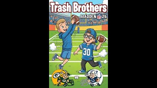 Trash Brothers (Episode 1) Green Bay Packers vs Indianapolis Colts #nfl #madden #touchdown #football