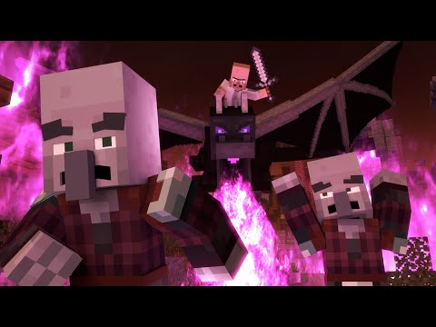 Villagers vs Pillagers Life | Minecraft Animation (Part IV)