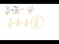Multiplying Fractions with Whole Numbers