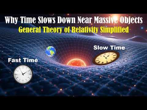 Why Time Slows Down Near Massive Objects - Time Dilation & Einstein’s General Theory of Relativity