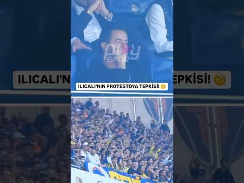 Fenerbahçe tribünleri "Yönetim istifa" tezahüratlarıyla inlerken Asbaşkan Acun Ilıcalı 🧐
