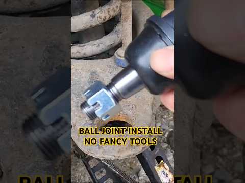 Who Needs Special Ball Joint Tools #shorts #mechanic #howto #automobile