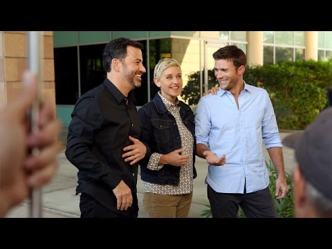 Ellen DeGeneres Horribly Embarrasses Jimmy Kimmel By Making Him Play 'Who'd You Rather' With Hunky Scott Eastwood!