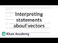 Understanding Vector Magnitudes and Directions
