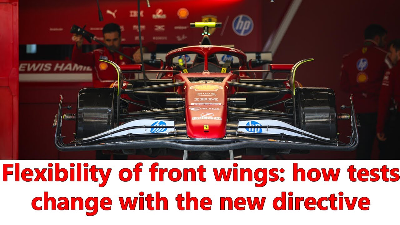 F1 Spain: how front wing flex tests change