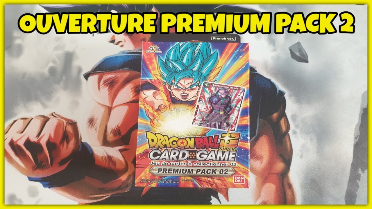 OUVERTURE PREMIUM PACK 2 FR - DRAGON BALL SUPER CARD GAME