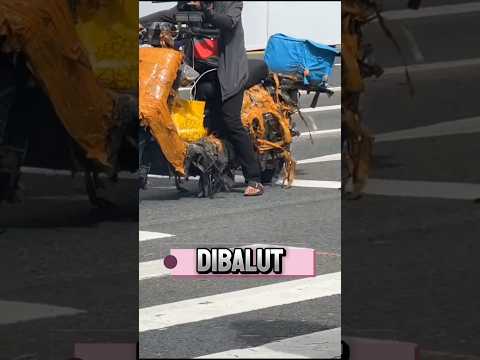 Motor ini kelihatan seperti “mumi berjalan”… tapi alasannya bikin banyak orang diam.#shortsfeed