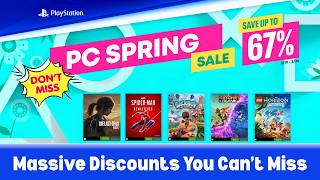Sony PlayStation Games on Massive Discounts You Can’t Miss at Steam Spring Sale 2026 🎮🔥