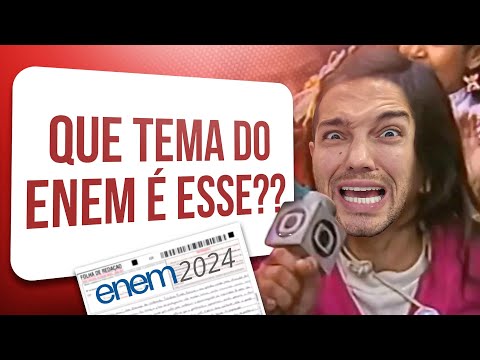 Redação do Enem 2024 (veja se você fugiu ao tema)