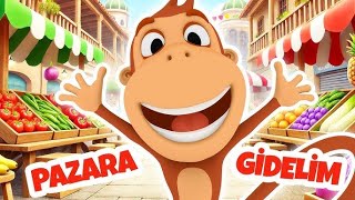 🎶 Pazara Gidelim, Ah Dede, Arı Vız Vız, Kırmızı Balık ve Daha Fazlası! 🐵✨ | Kukuli ile Eğlence
