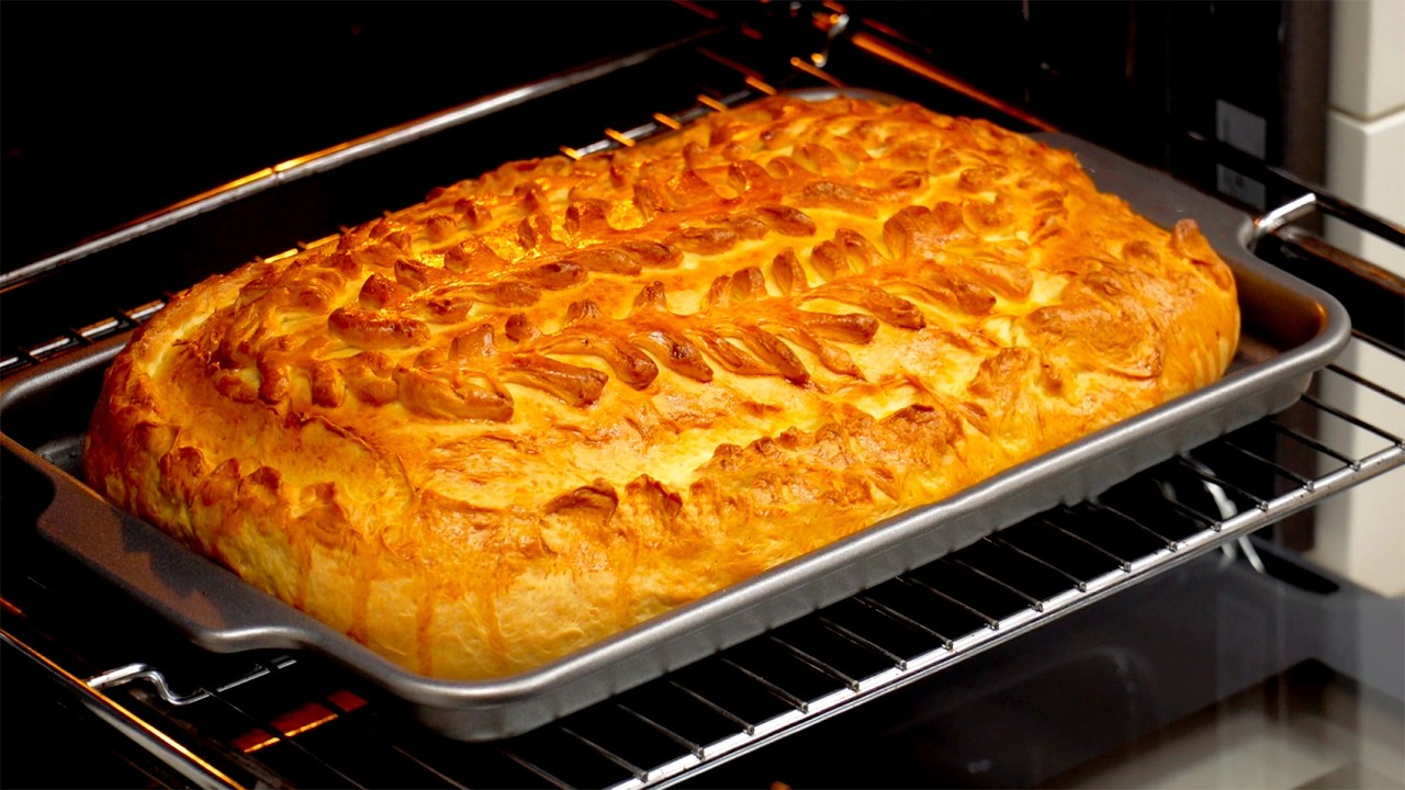 Рецепт из XIX века! Не меняйте ничего! Обломовская КУЛЕБЯКА с капустои! Секрет с блинчиками