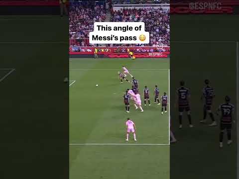 This angle of messi's passe 😀Lionel Messi the best football player of all time