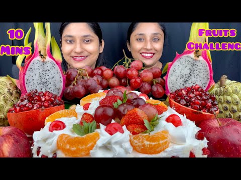 Dhamakadar Fruits 🍇🍉🍓Feast Challenge|Fruits Asmr|Fruits Challenge