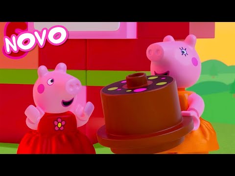 Peppa Pig Português Brasil 💖Dia dos Namorados💖 NOVO Contos da LEGO DUPLO Peppa Pig