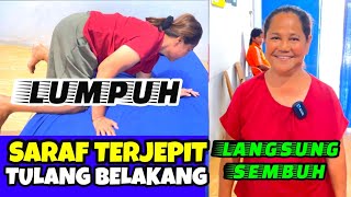 SARAF KEJEPIT PINGGANG BELAKANG SARAF TERJEPIT TULANG BELAKANG LUMPUH ‼️LANGSUNG SEMBUH ‼️‼️