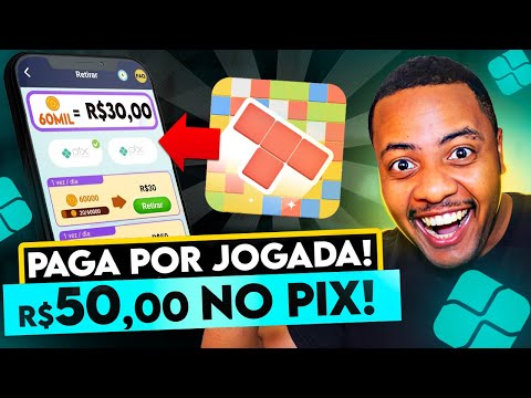 JOGOS que PAGAM R$50,00 no PIX DE GRAÇA ✅ APLICATIVO QUE PAGA DE VERDADE 2025 Ganhar dinheiro online