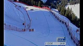 Beat Feuz - Weltcup-Abfahrt in Kitzbühel AUT 2010