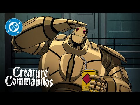 Creature Commandos - G.I. Robot Returns | Super Scenes | DC