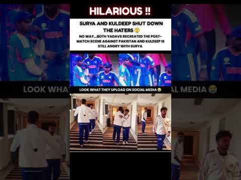 Surya & Kuldeep Troll the Trollers After the Match ๐