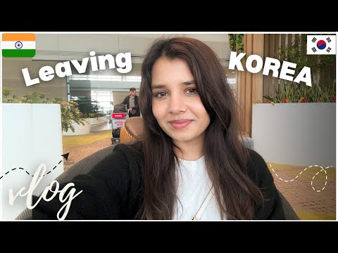 Leaving KOREA 🇰🇷 Family, Cooking, Shopping, Gifts | A week in India 🥺VLOG