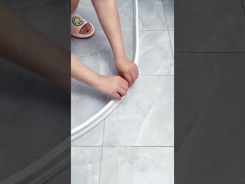 Bathroom Silicone Water Stopper Sticky Rubber ( # 2550 ) 1️⃣