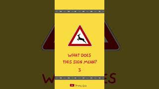 Can you pass the US DMV test? 🚸 Sign # 12