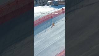 Ski slope with my bike✅