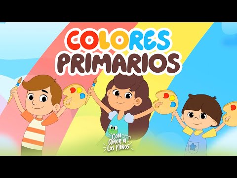 Los Colores Primarios🔴🟡🔵Canciones Para Niños🎒📐 Rondas Infantiles🌈🎶