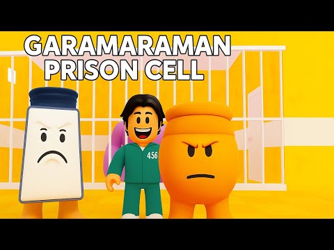 GARAMARAMAN PRISON CELL vs Thanos escape 😁 #roblox