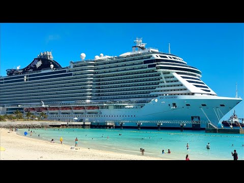 MSC Seashore Cruise Ship Tour 4K