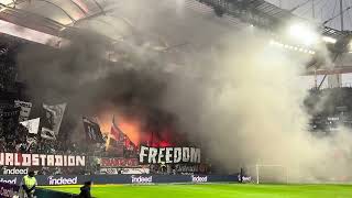 Choreo Eintracht Frankfurt - Borussia Dortmund