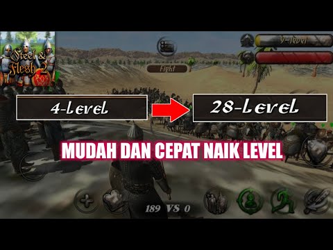 Cara Paling Cepat Naik Level di Steel and Flesh 2