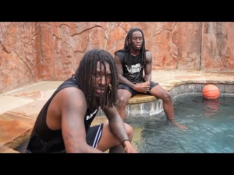 Duke Dennis & Kai Cenat RACE in the new AMP summer house pool!