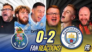 Man City Fans BUZZIN 🐝 Reactions to FC Porto 0-1 Man City | Champions League Fan Reactions