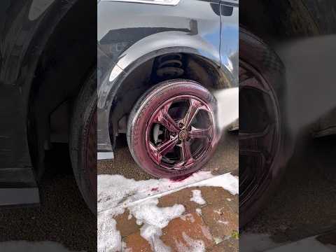 ‼️ Absolutely Disgusting VW Transporter Wheels Deep Cleaned ‼️ #satisfying #asmr #carwash
