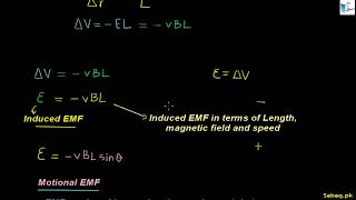 More on Induced EMF in Conductor Moving in a Magnetic Field
