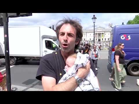 YouTube video thumbnail: Protests After UK Says it Will ban Campaign Group Palestine Action
