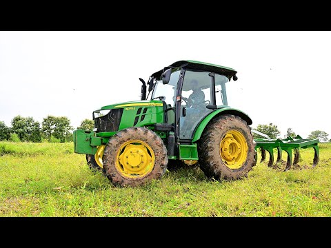 John Deere 5075e crdi ac cabin test drive || Perfamance ||