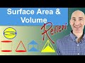 Surface Area and Volume of 3D Figures