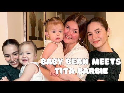 Barbie Imperial binisita si Angelica Panganiban at tuwang tuwa si Baby Bean Kay Barbie ang cute 🥰