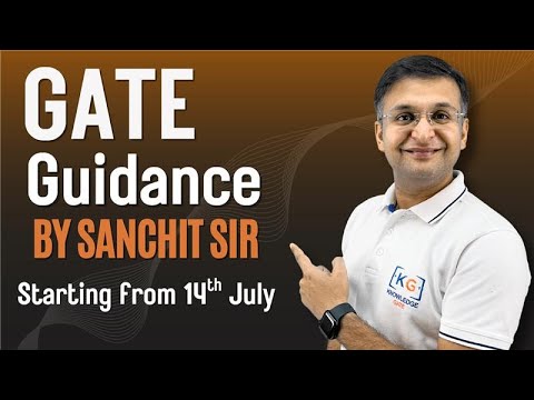📢 New Subject Launching on 14th July! | GATE Guidance by Sanchit Sir 2026 | Don’t Miss This Chance 🔥