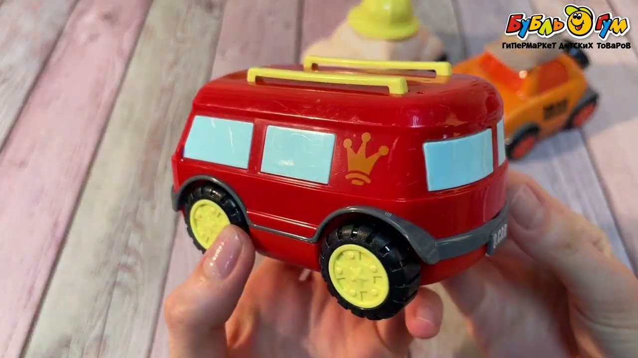 Игрушка инерционная Городской транспорт в ассортименте - видео