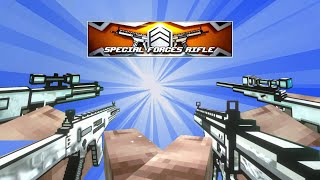Platinum Skins of Primary Weapons in Pixel Strike 3D(With Pull-Out & reload Animation)