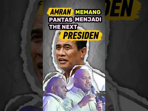 The Next Presiden kayaknya pantas deh buat dia.. #mentan #amran #president