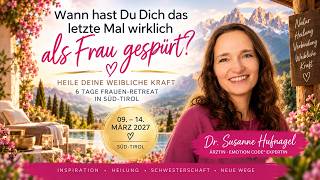 Wann hast Du Dich das letzte Mal wirklich als Frau gespürt?