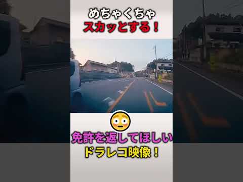 【煽り運転 スカッと】猛スピードのクルマにわからせてやったw #ドラレコ #スカッと #shorts #shortsvideo #dqn